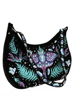 Restyle ENCHANTED FOREST HOBO BAG with magical embroidery