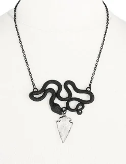 Restyle ENTWINE BLACK NECKLACE