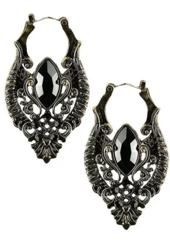 Restyle Gold Snake Earrings