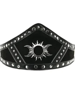 Restyle Gothic accessory TRIPLE GODDESS WAIST BELT