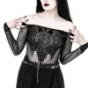 Restyle GOTHIC CHAPEL BODYSUIT OFF SHOULDERS