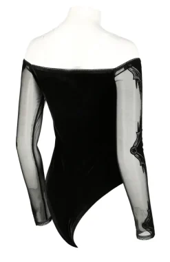 Restyle GOTHIC CHAPEL BODYSUIT OFF SHOULDERS