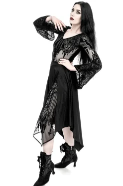 Restyle Gothic Chapel Bodysuit Vneck