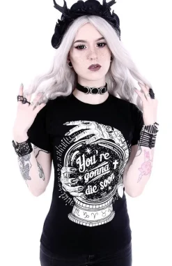 Restyle Gothic t-shirt with a magic ball 