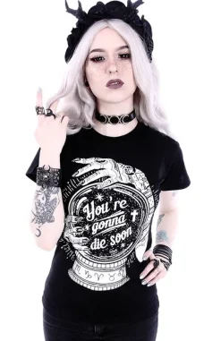Restyle Gothic t-shirt with a magic ball 