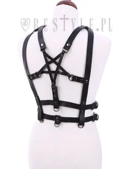 Restyle gothic waist belt, Double straps, 