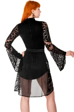 Restyle Grand Rose Floaty Skirt Cathedral Rosette, skirt with a veil