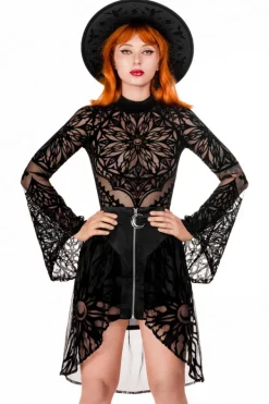 Restyle Grand Rose Floaty Skirt Cathedral Rosette, skirt with a veil