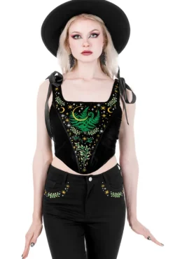 Restyle HERBAL BELL-BOTTOM JEANS
