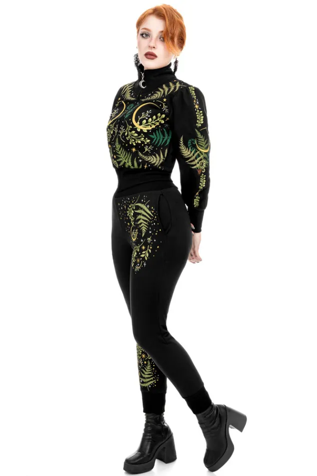 Restyle HERBAL CROPPED SWEATSHIRT