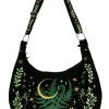Restyle HERBAL Hobo Bag Fern Embroidery