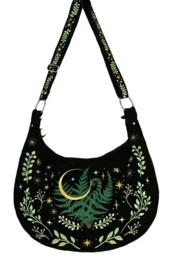 Restyle HERBAL Hobo Bag Fern Embroidery