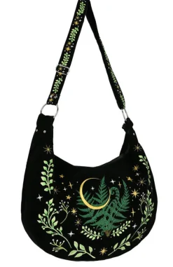 Restyle HERBAL Hobo Bag Fern Embroidery