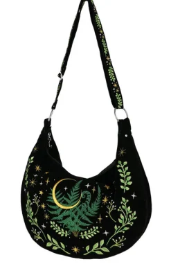 Restyle HERBAL Hobo Bag Fern Embroidery