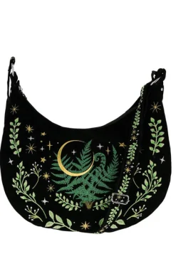 Restyle HERBAL Hobo Bag Fern Embroidery