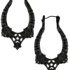 Restyle Horns Earrings Black