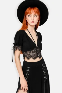 Restyle LICHEN LACE TOP