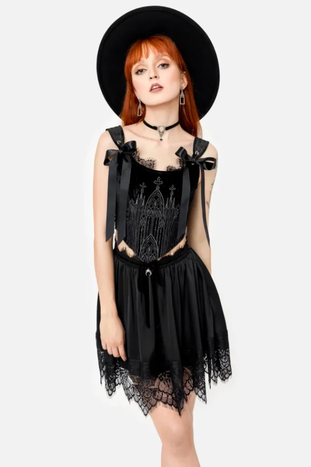 Restyle LOST IN MAGIC MINI SKIRT