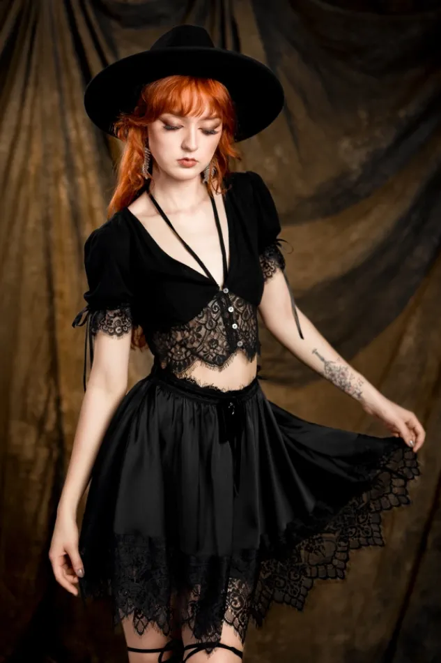 Restyle LOST IN MAGIC MINI SKIRT
