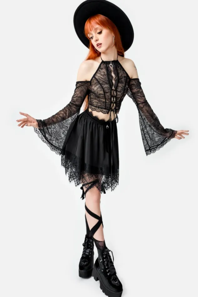 Restyle LOST IN MAGIC MINI SKIRT