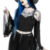 Restyle MIDNIGHT VEIL LONG SLEEVE TOP