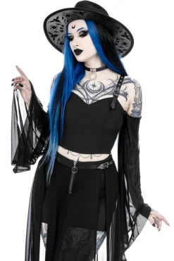 Restyle MIDNIGHT VEIL LONG SLEEVE TOP