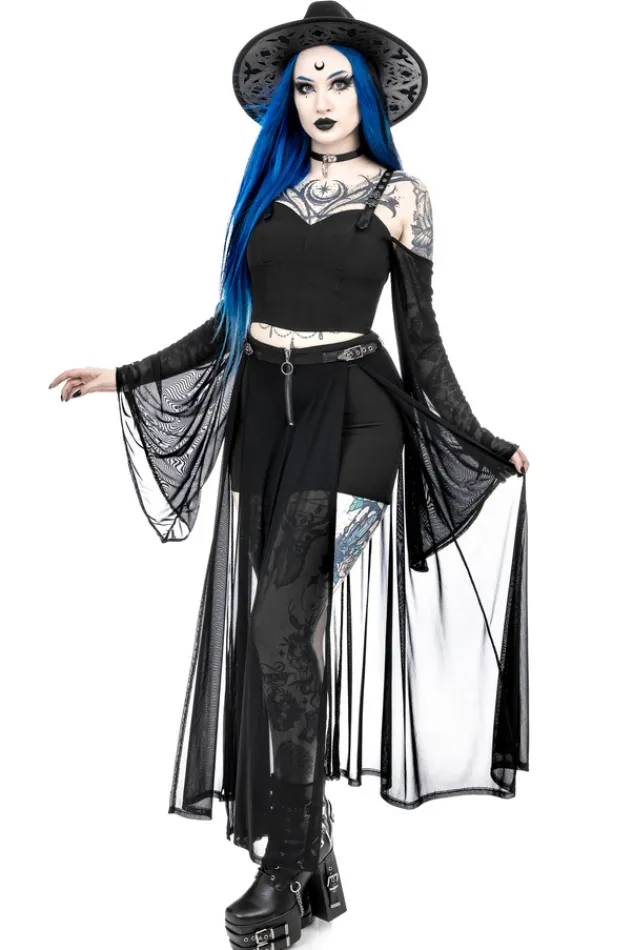 Restyle MIDNIGHT VEIL LONG SLEEVE TOP