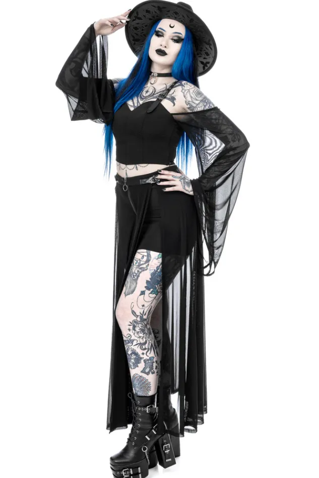 Restyle MIDNIGHT VEIL LONG SLEEVE TOP
