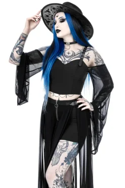 Restyle MIDNIGHT VEIL LONG SLEEVE TOP