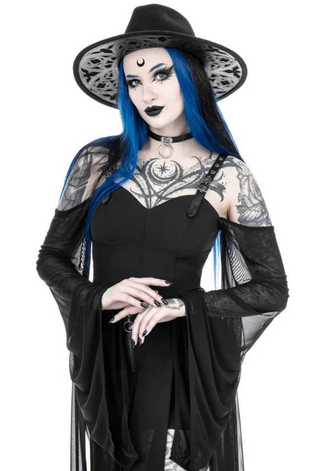 Restyle MIDNIGHT VEIL LONG SLEEVE TOP