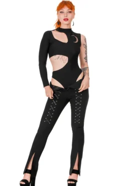 Restyle MOON ARMY BODYSUIT Asymmetric Blouse