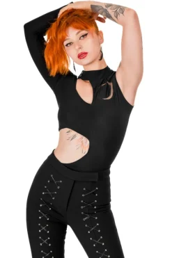 Restyle MOON ARMY BODYSUIT Asymmetric Blouse