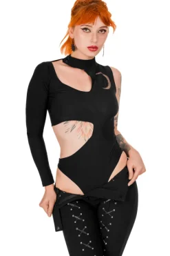 Restyle MOON ARMY BODYSUIT Asymmetric Blouse