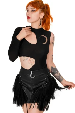 Restyle MOON ARMY BODYSUIT Asymmetric Blouse