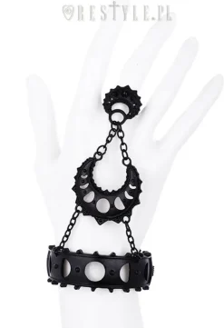 Restyle Moon Phases, bracelet connected with ring "LUNAR GODDESS BRACELET"