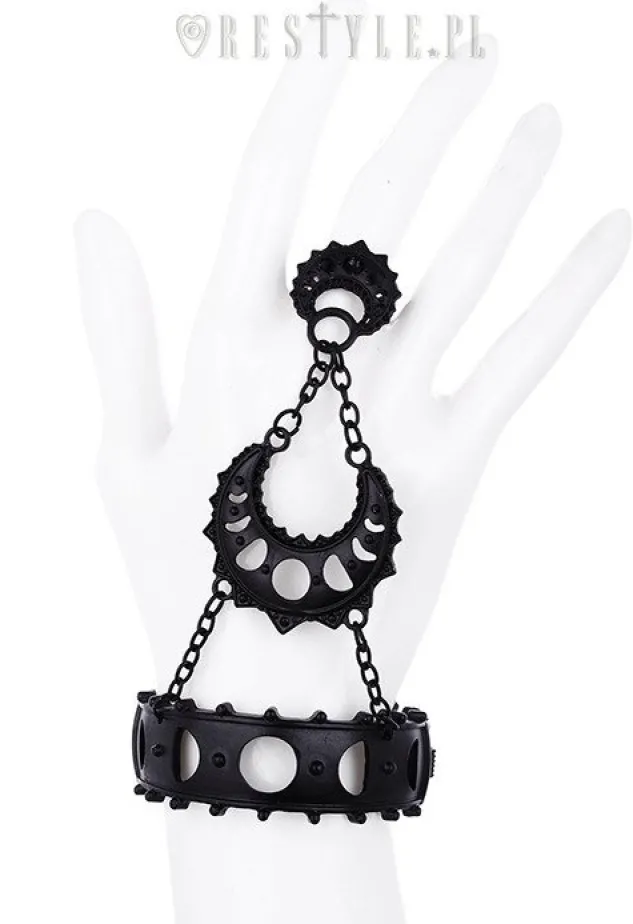 Restyle Moon Phases, bracelet connected with ring "LUNAR GODDESS BRACELET"