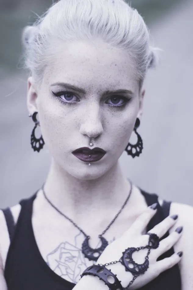 Restyle Moon Phases, bracelet connected with ring "LUNAR GODDESS BRACELET"