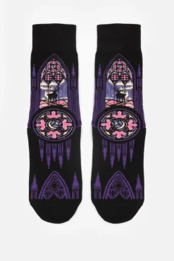Restyle NORTHERN LIGHTS JACQUARD SOCKS