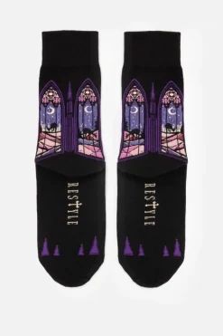 Restyle NORTHERN LIGHTS JACQUARD SOCKS
