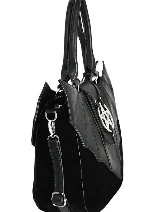 Restyle OMINOUS BAG bat purse with pentagram