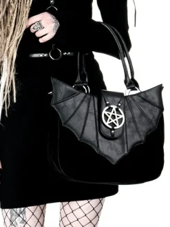 Restyle OMINOUS BAG bat purse with pentagram