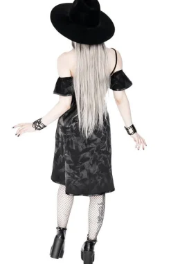 Restyle Pentagram Choker Tunic Gothic Dress with harness