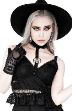 Restyle Pentagram Lace Top