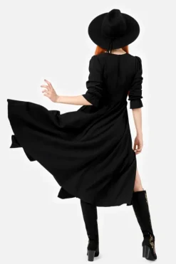 Restyle POISONED PETAL MIDI DRESS