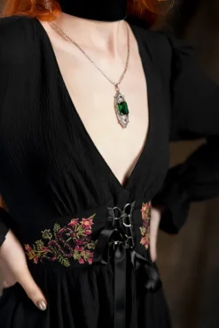 Restyle POISONED PETAL MIDI DRESS