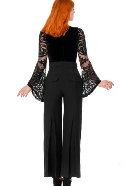 Restyle ROSARIUM BODYSUIT Body with a gothic rosette