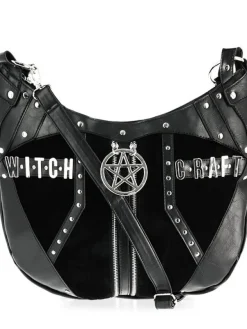 Restyle Sack Bag "WITCHCRAFT HOBO BAG" pentagram purse