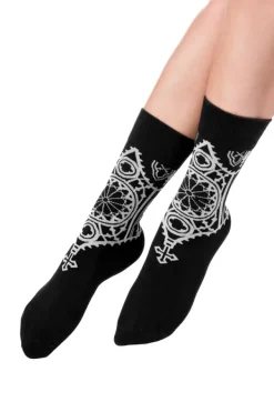 Restyle SACRUM JACQUARD SOCKS cathedral collection