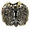 Restyle Snake Bracelet Gold, Wide bangle