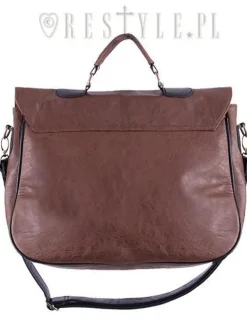 Restyle Steampunk satchel bag irregular briefcase 